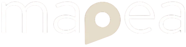 mapea logo blanco